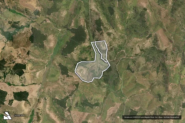 Imagem de satélite de FAZENDA ESPERANCA em ECOPORANGA - ES