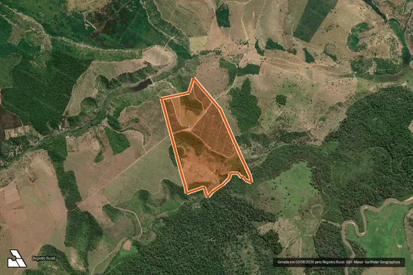 Imagem de satélite de FAZENDA ALVORADA 3 em SÃO MATEUS - ES