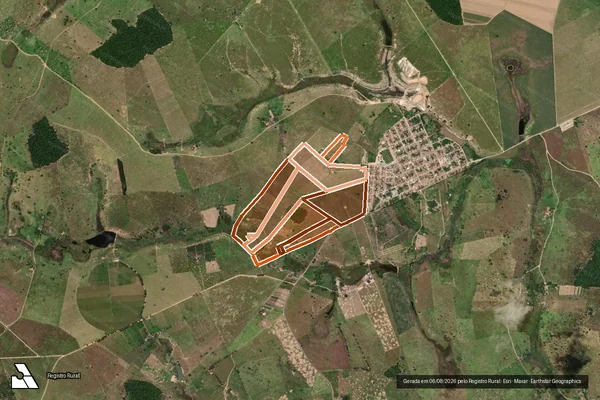 Imagem de satélite de FAZENDA SÃO JOSE em MUCURICI - ES