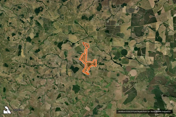 Imagem de satélite de Fazenda Três Irmãos em MUCURICI - ES