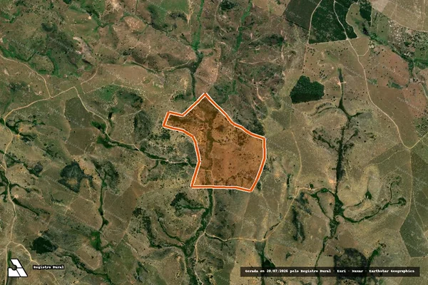 Imagem de satélite de Fazenda Bom Retiro em MUCURICI - ES