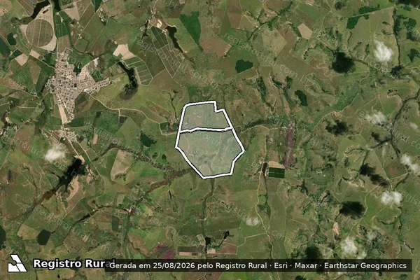 Imagem de satélite de Fazenda Campolina I em PONTO BELO - ES