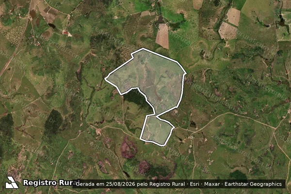 Imagem de satélite de Fazenda Boa Vista em PONTO BELO - ES