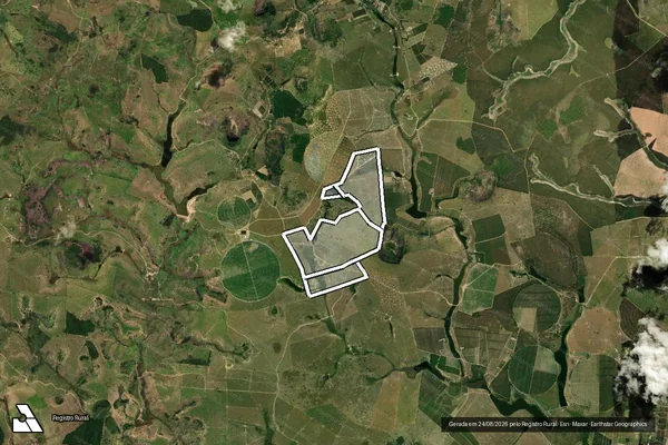 Imagem de satélite de Fazenda Santo Antonio em PONTO BELO - ES