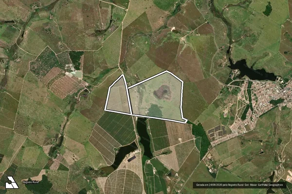 Imagem de satélite de Fazenda Itamarati em MUCURICI - ES