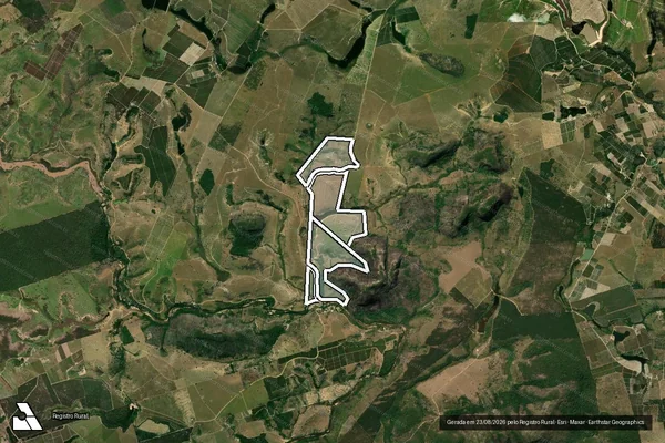 Imagem de satélite de FAZENDA ZOTTELE I em BOA ESPERANÇA - ES