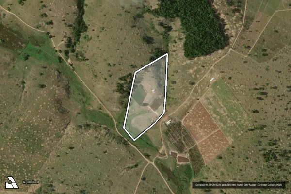 Imagem de satélite de FAZENDA NOVA ESPERANÇA em MUCURICI - ES