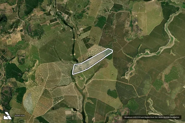 Imagem de satélite de Sitio Boa Sorte em PONTO BELO - ES