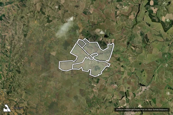 Imagem de satélite de FAZENDA MARIA BONITA em MUCURICI - ES