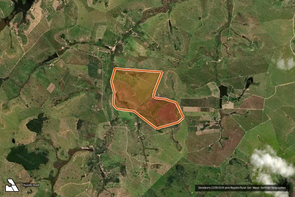 Imagem de satélite de Fazenda Dois Irmãos em PONTO BELO - ES