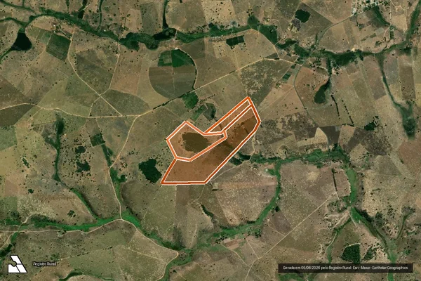 Imagem de satélite de Rancho Humilde em MUCURICI - ES