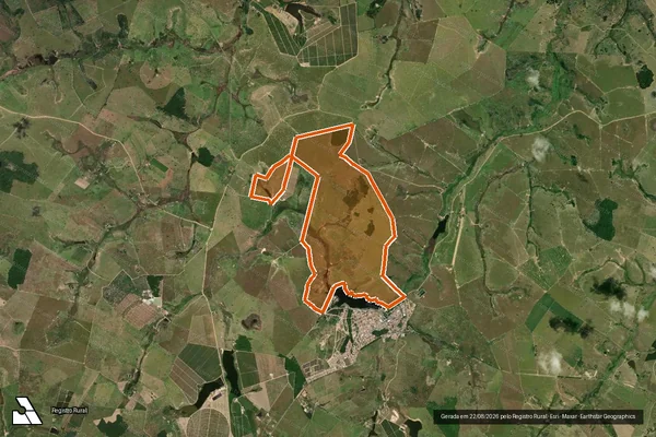 Imagem de satélite de Fazenda Terra Do Nelore em MUCURICI - ES