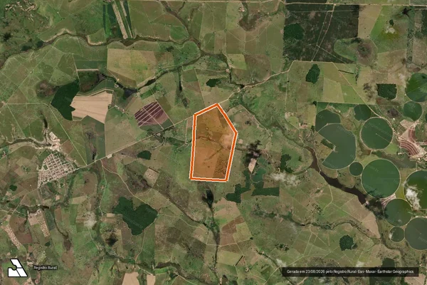 Imagem de satélite de Fazenda Itabira em MUCURICI - ES