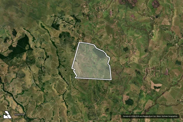 Imagem de satélite de FAZENDA ESTRELA BRANCA em PONTO BELO - ES