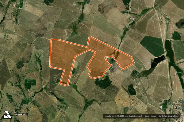 Imagem de satélite de Fazenda Progresso em MUCURICI - ES