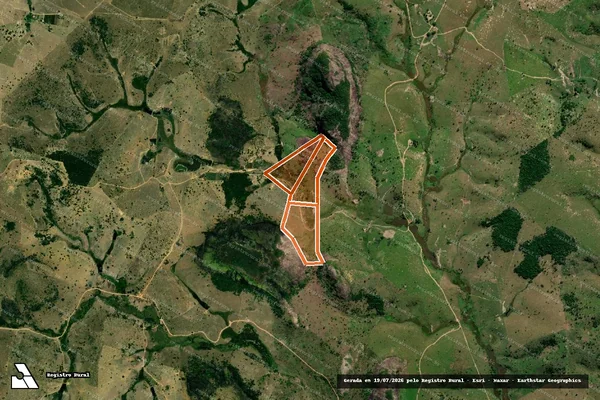 Imagem de satélite de SITIO ALEGRE em PONTO BELO - ES