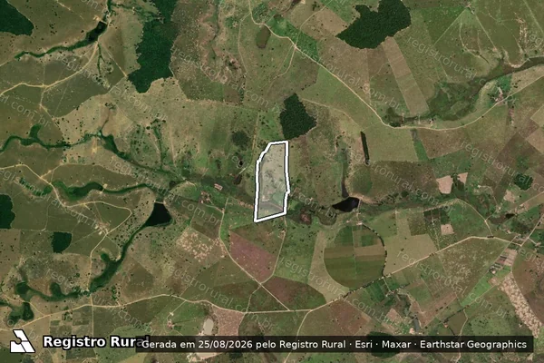 Imagem de satélite de Fazenda Boa Vista em MUCURICI - ES