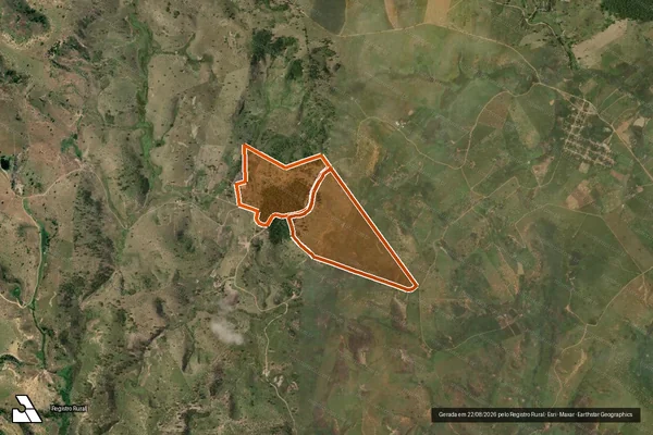 Imagem de satélite de FAZENDA NOSSA SENHORA APARECIDA em ECOPORANGA - ES
