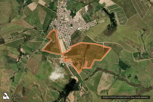 Imagem de satélite de Fazenda Bela Vista em PONTO BELO - ES