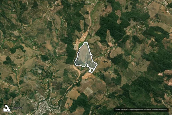 Imagem de satélite de FAZENDA JATOBÁ em CONCEIÇÃO DO CASTELO - ES