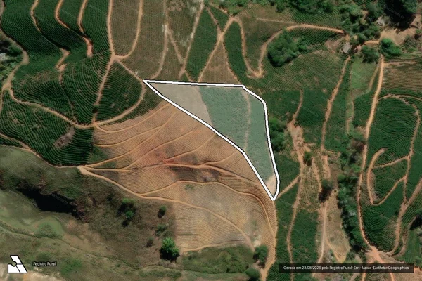 Imagem de satélite de SITIO ALTO CRISSIUMA em IBATIBA - ES