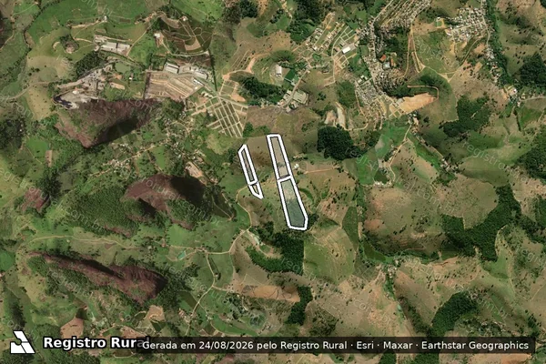 Imagem de satélite de SITIO MIRACEMA em BARRA DE SÃO FRANCISCO - ES