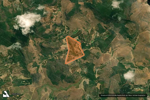 Imagem de satélite de Sitio Primavera em COLATINA - ES