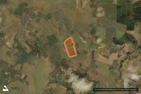 Imagem de satélite de SITIO SANTA JOANA em NOVA VENÉCIA - ES