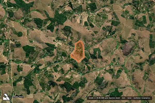 Imagem de satélite de SITIO QUATRO IRMÃOS em VILA PAVÃO - ES