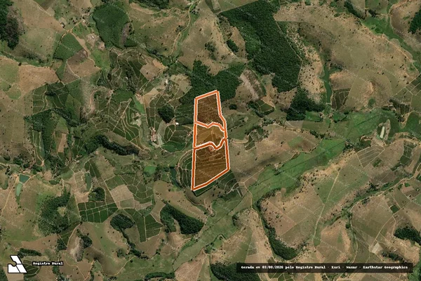 Imagem de satélite de FAZENDA MARUY em NOVA VENÉCIA - ES