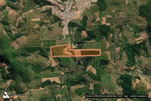 Imagem de satélite de Fazenda Catelan em MARILÂNDIA - ES