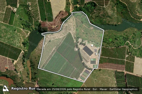 Imagem de satélite de Sitio São Cristovão em SÃO MATEUS - ES