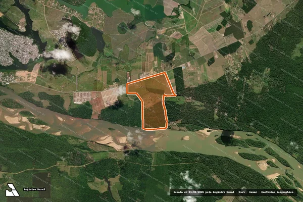 Imagem de satélite de Fazenda Rio Doce em LINHARES - ES