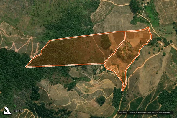 Imagem de satélite de SITIO BOA VISTA em AFONSO CLÁUDIO - ES