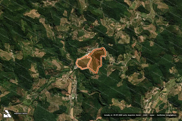 Imagem de satélite de SITIO SANTA MARIA em MARECHAL FLORIANO - ES