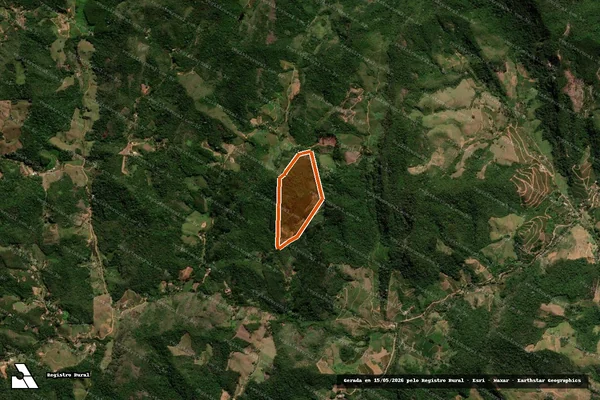 Imagem de satélite de Sitio Dois Irmão em SANTA LEOPOLDINA - ES