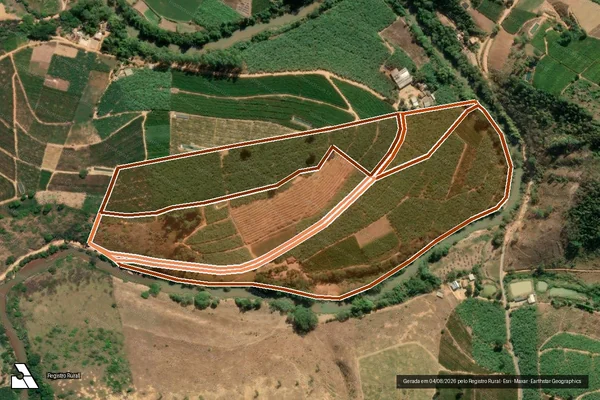 Imagem de satélite de SITIO SEIBEL em LARANJA DA TERRA - ES