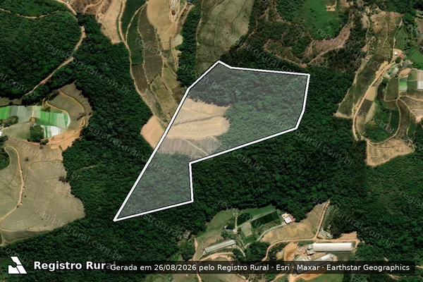 Imagem de satélite de SITIO MARQUARDT em SANTA MARIA DE JETIBÁ - ES