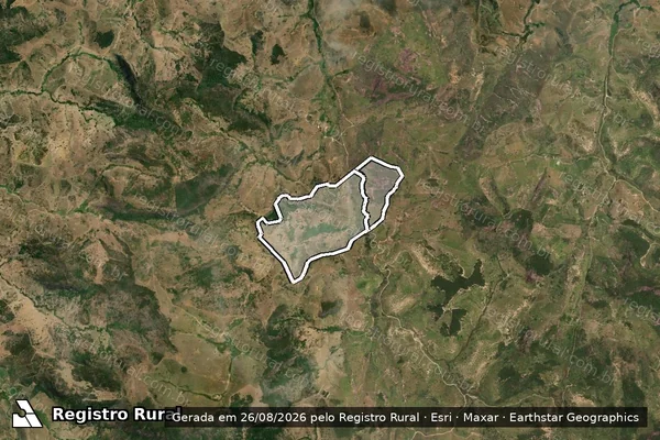 Imagem de satélite de FAZENDA BOA VISTA em ECOPORANGA - ES