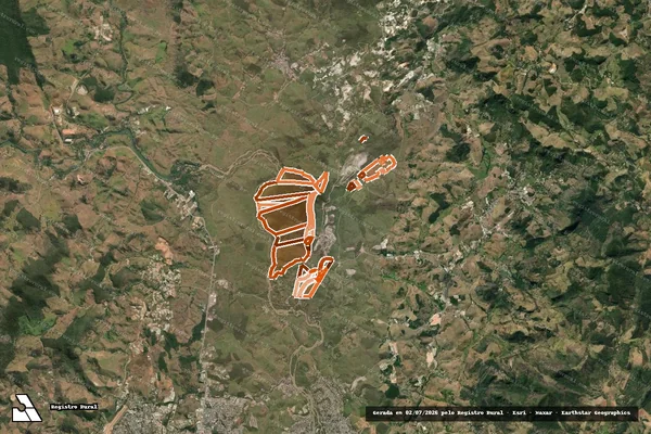 Imagem de satélite de FAZENDA NASSAU I em CACHOEIRO DE ITAPEMIRIM - ES