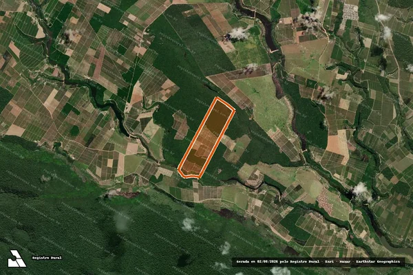 Imagem de satélite de SITIO SAO SEBASTIAO em JAGUARÉ - ES