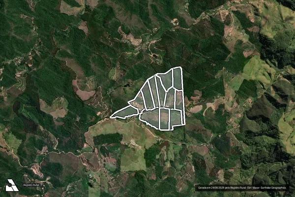 Imagem de satélite de SITIO GUIOMAR em VARGEM ALTA - ES