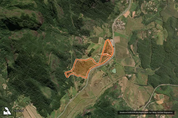 Imagem de satélite de Rancho Limao Verde em GUARAPARI - ES