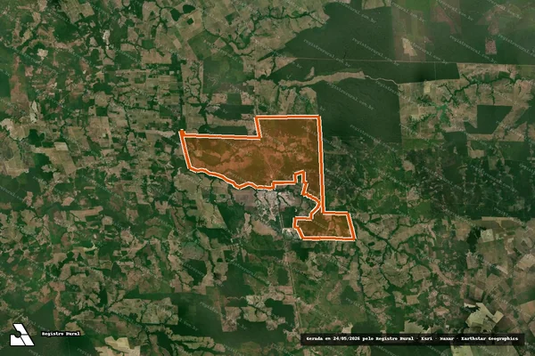 Imagem de satélite de Fazenda Campo De Boi em IPIXUNA DO PARÁ - PA
