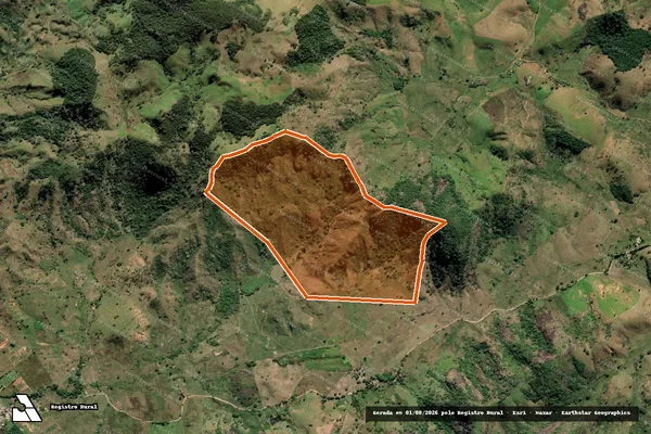 Imagem de satélite de Fazenda Matinhas em ITAPERUNA - RJ