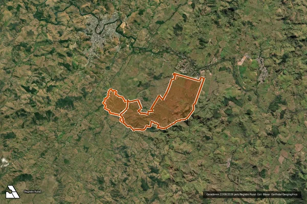 Imagem de satélite de Fazenda São José em BOM JESUS DO ITABAPOANA - RJ