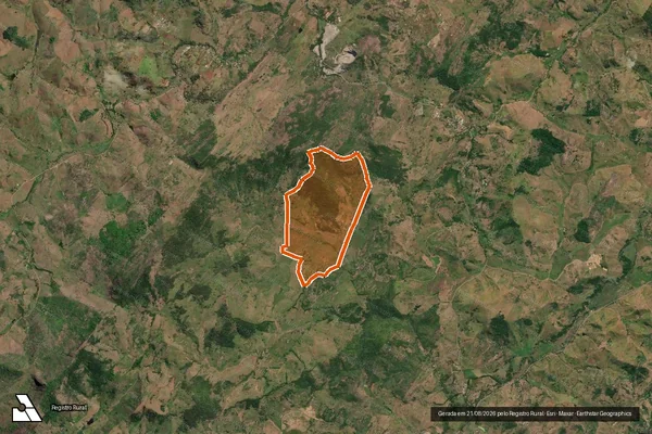 Imagem de satélite de ESTANCIA DO TOYAMA / FAZ TOYAMA em ITAPERUNA - RJ