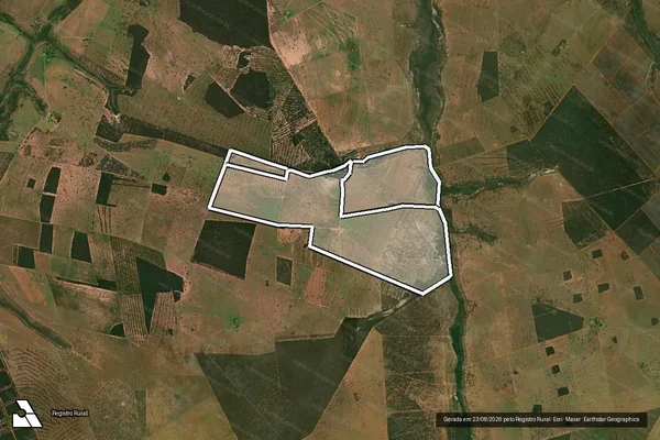 Imagem de satélite de FAZENDA UNIAO em CAMPO GRANDE - MS