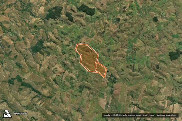 Imagem de satélite de Fazenda Guararema em CAMPOS DOS GOYTACAZES - RJ