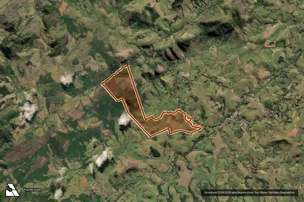 Imagem de satélite de Fazenda Sao Francisco em CAMPOS DOS GOYTACAZES - RJ
